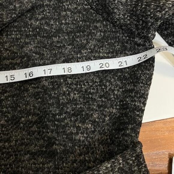 NWT Steve Madden Woman's Charcoal Heather Gray Belted Coat Size XL - Picture 10 of 15